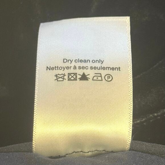 Veronica Beard Lebone Velvet Wide Leg Pants in Navy Size 12 - Picture 12 of 16